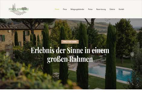 Homepage Finca Demo
