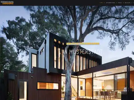 Homepage WordPress Ferienwohnung