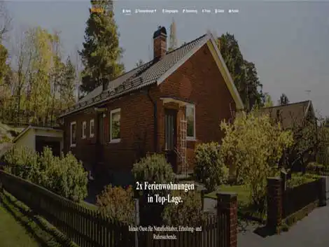 Homepage Demo Ferienwohnung