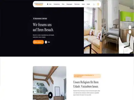 Website Demo Ferienwohnung