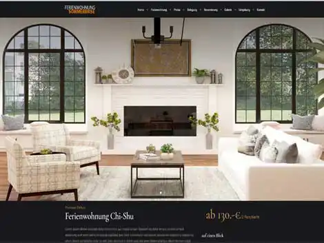 Homepage Demo Ferienwohnung